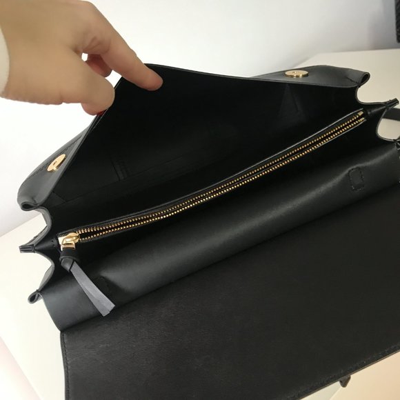 Tory Burch BlockT Satchel/Crossbody - Picture 5 of 10